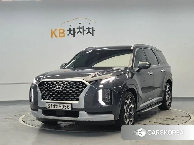 Hyundai Palisade 2021 Серый из Кореи
