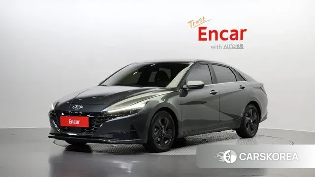 Hyundai Avante (CN7) 2021 Серый из Кореи