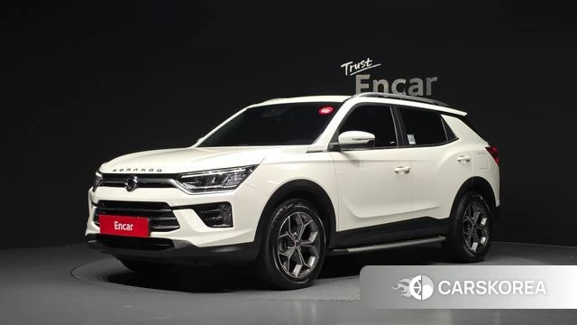 Ssangyong Beautiful Korando 2019 Белый из Кореи