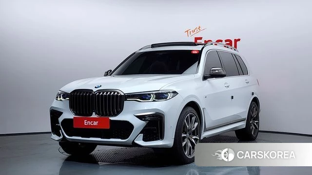 BMW X7 (G07) 2020 Белый из Кореи