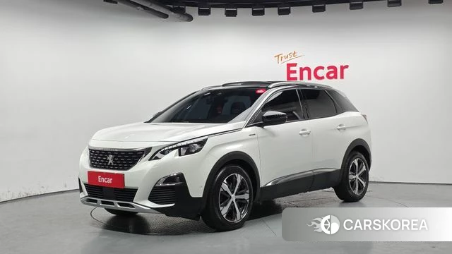 Peugeot 3008 second generation 2020 Белый из Кореи