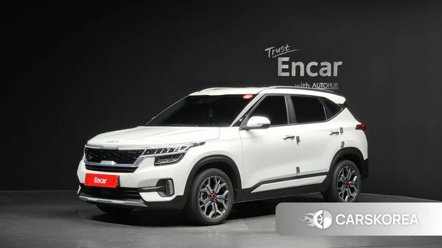 Kia Seltos 2021 Белый из Кореи
