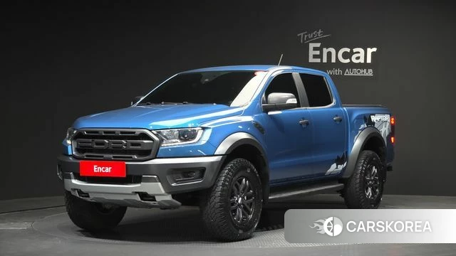 Ford Ranger 3rd Generation 2021 Синий из Кореи