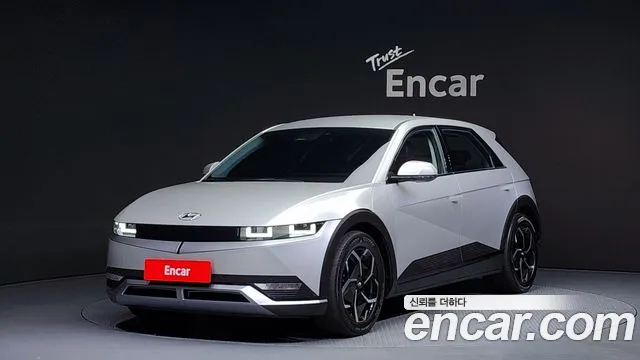 Hyundai Ionic 5 2021 Серебристо-серый из Кореи