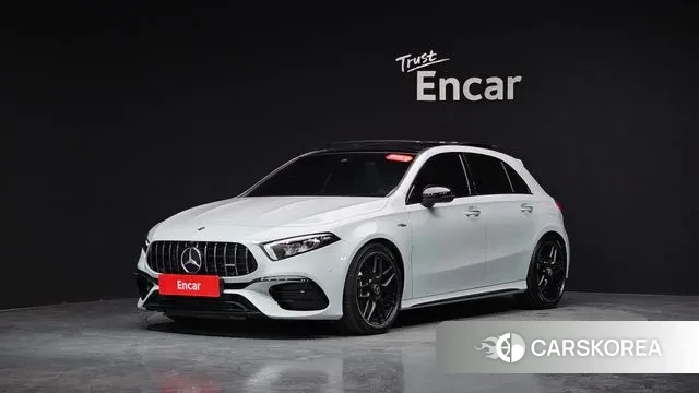 Mercedes-Benz A-Class W177 2023 Белый из Кореи