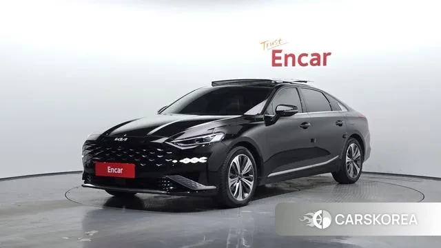 Kia K8 Hybrid 2021 Черный из Кореи