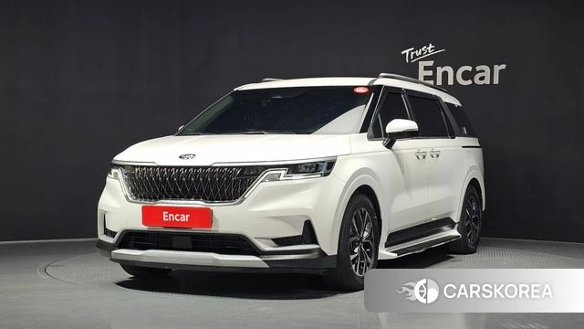 Kia Carnival 4th generation 2021 Белый из Кореи