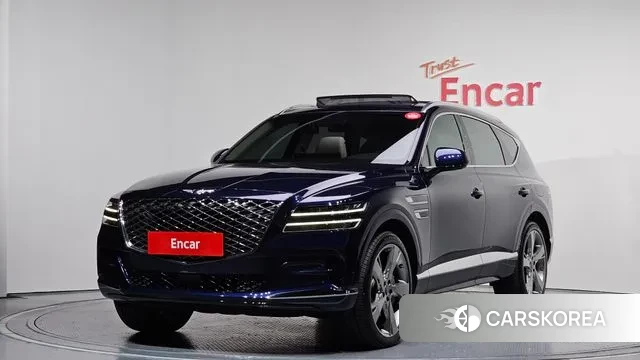 Genesis GV80 2021 Синий из Кореи