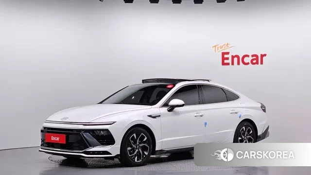 Hyundai Sonata D Edge (DN8) 2023 Белый из Кореи