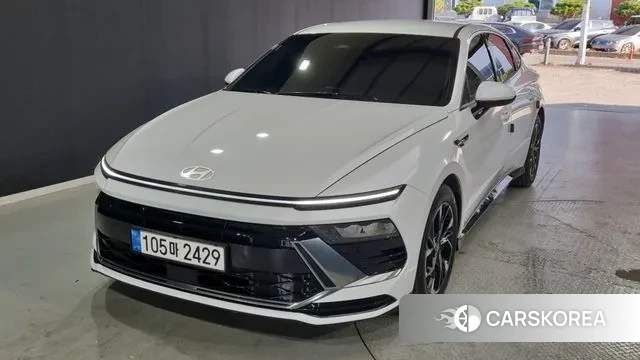 Hyundai Sonata D Edge (DN8) 2024 Белый из Кореи