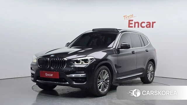 BMW X3 (G01) 2021 Серый из Кореи