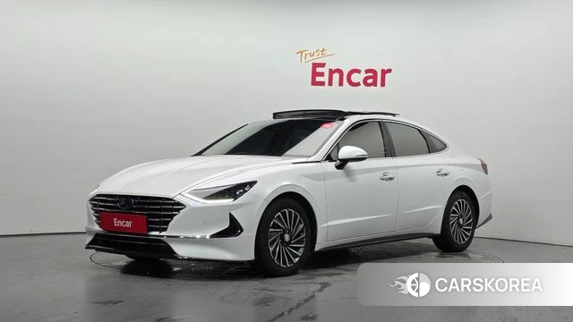 Hyundai Sonata Hybrid (DN8) 2020 Белый из Кореи