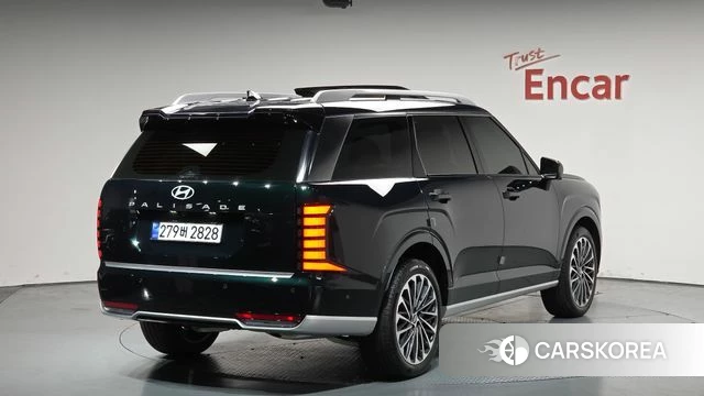 Hyundai Palisade (LX3) 2025 Темно-зеленый из Кореи