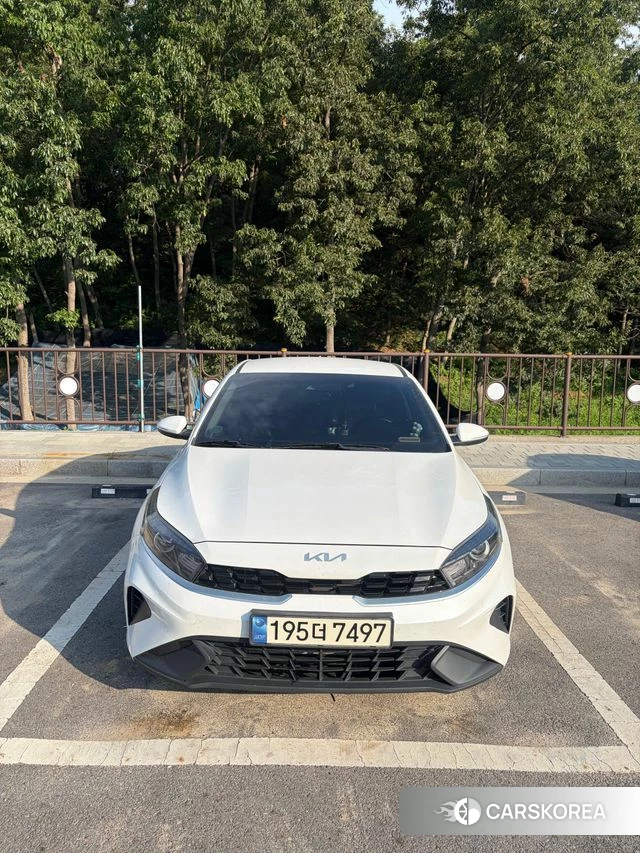 Kia The New K3 2nd generation 2021 Белый из Кореи