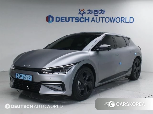 Kia EV6 2021 Серый из Кореи