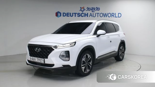 Hyundai Santa Fe TM 2018 Белый из Кореи