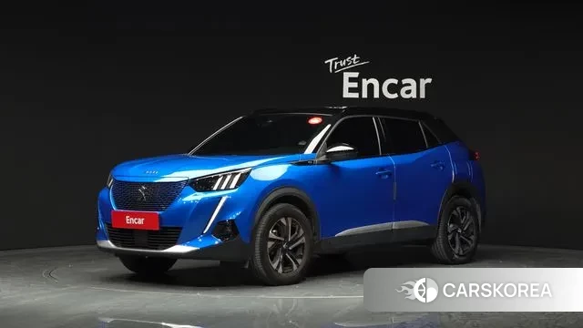 Peugeot e-2008 second generation 2021 Синий из Кореи