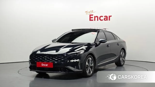 Kia K8 Hybrid 2021 Синий из Кореи