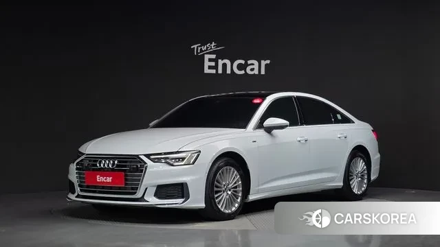 Audi A6 (C8) 2021 Белый из Кореи