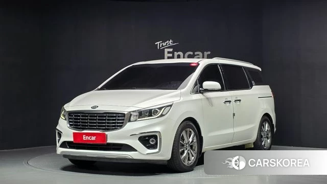 Kia The New Carnival 2019 Белый из Кореи