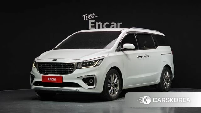 Kia The New Carnival 2018 Белый из Кореи