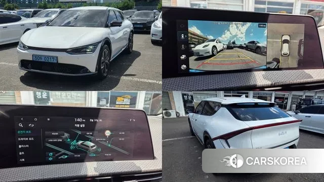 Kia EV6 2021 Белый из Кореи