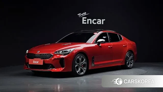 Kia Stinger 2018 Красный из Кореи