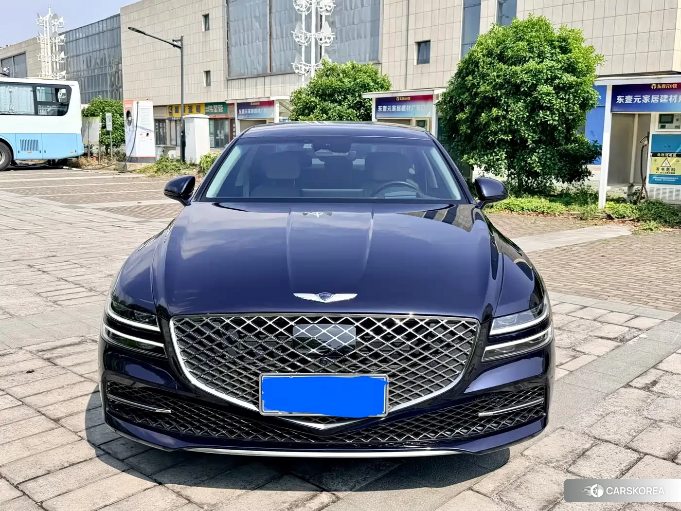 Genisys G80 2023 Синий из Китая