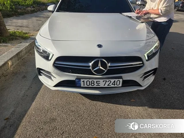 Mercedes-Benz A-Class W177 2021 Белый из Кореи