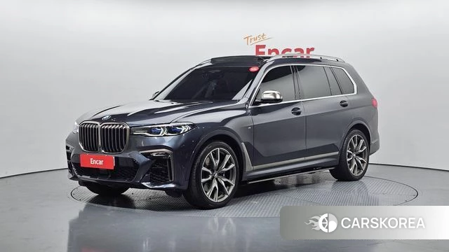 BMW X7 (G07) 2022 Серый из Кореи
