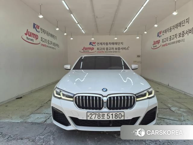 BMW 5 Series (G30) 2021 Белый из Кореи