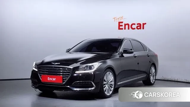 Genesis G80 2018 Черный из Кореи