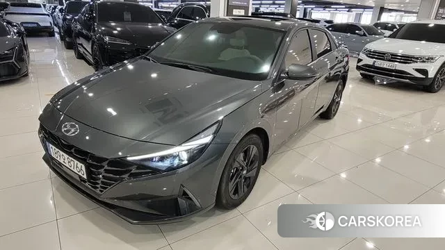 Hyundai Avante (CN7) 2022 Серый из Кореи