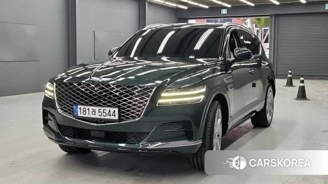 Genesis GV80 2021 Темно-зеленый из Кореи