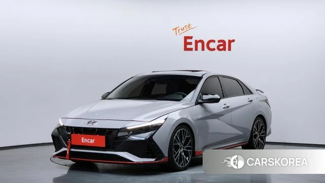 Hyundai Avante (CN7) 2022 Серый из Кореи
