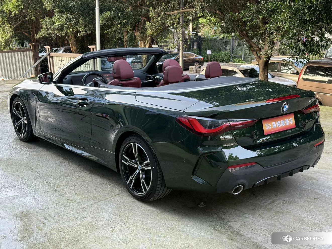 BMW 4 series 2023 Зеленый из Китая