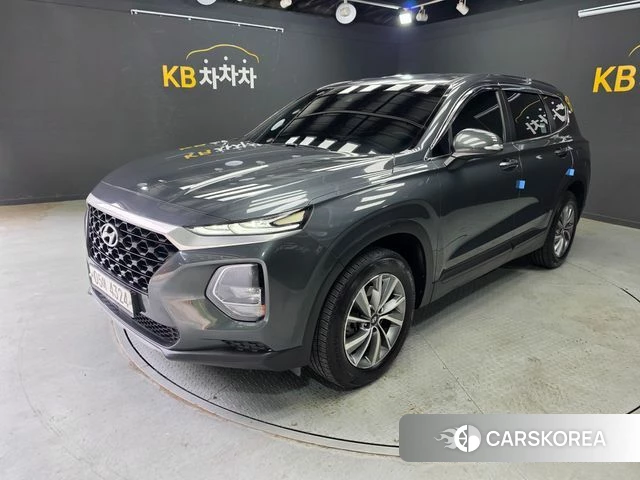 Hyundai Santa Fe TM 2018 Серый из Кореи