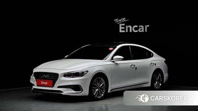 Hyundai Grandeur IG 2018 Белый из Кореи