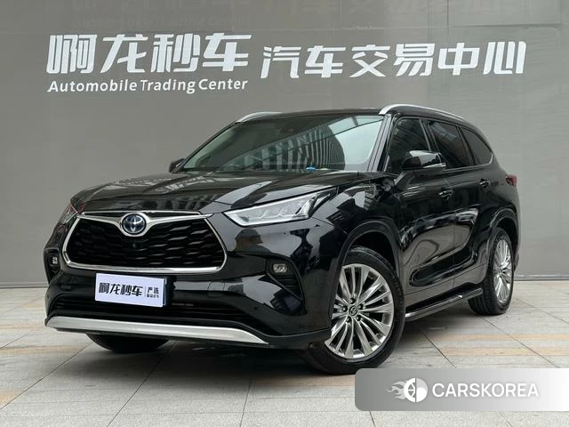Toyota Highlander 2022 Черный из Китая