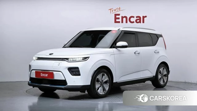 Kia Soul Booster EV 2019 Белый из Кореи