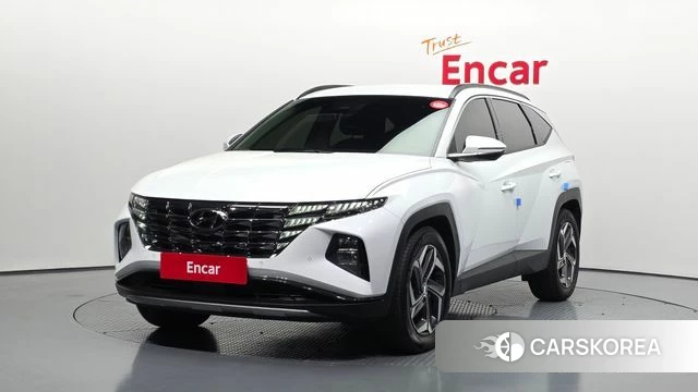 Hyundai Tucson (NX4) 2021 Белый из Кореи