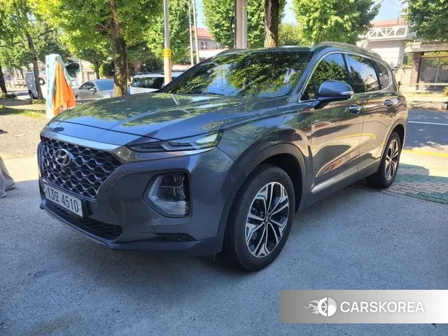 Hyundai Santa Fe TM 2018 Серый из Кореи