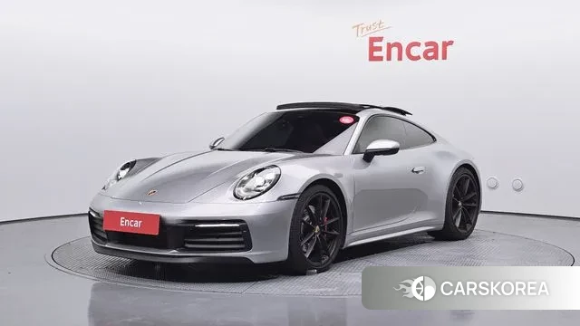 Porsche 911(992) 2020 Серебряный из Кореи