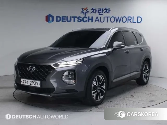 Hyundai Santa Fe TM 2018 Серый из Кореи