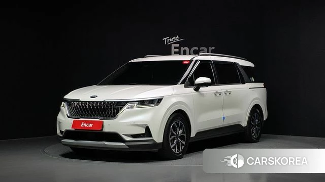 Kia Carnival 4th generation 2021 Белый из Кореи