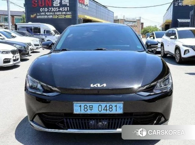 Kia EV6 2022 Черный из Кореи