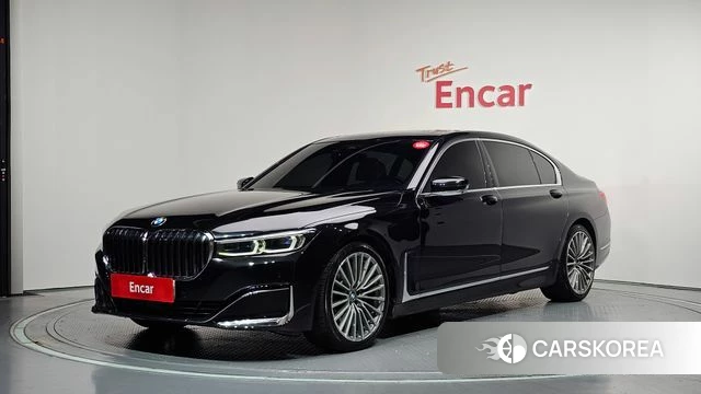 BMW 7 Series (G11) 2020 Черный из Кореи