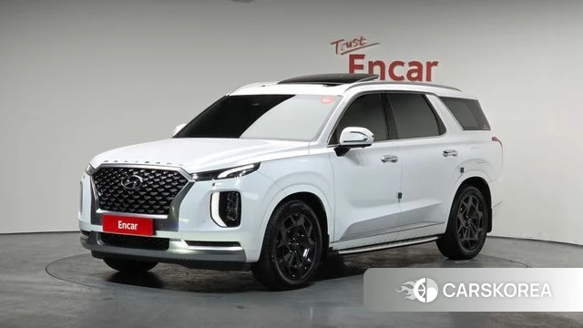 Hyundai Palisade 2021 Белый из Кореи