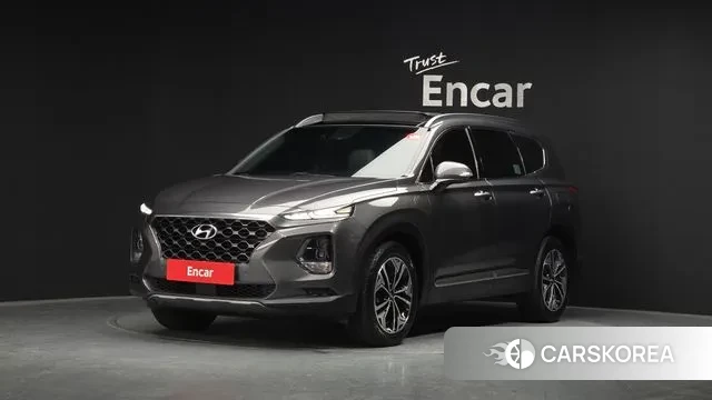 Hyundai Santa Fe TM 2018 Серый из Кореи