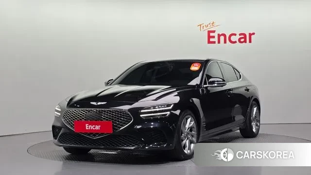 Genesis The New G70 2021 Черный из Кореи